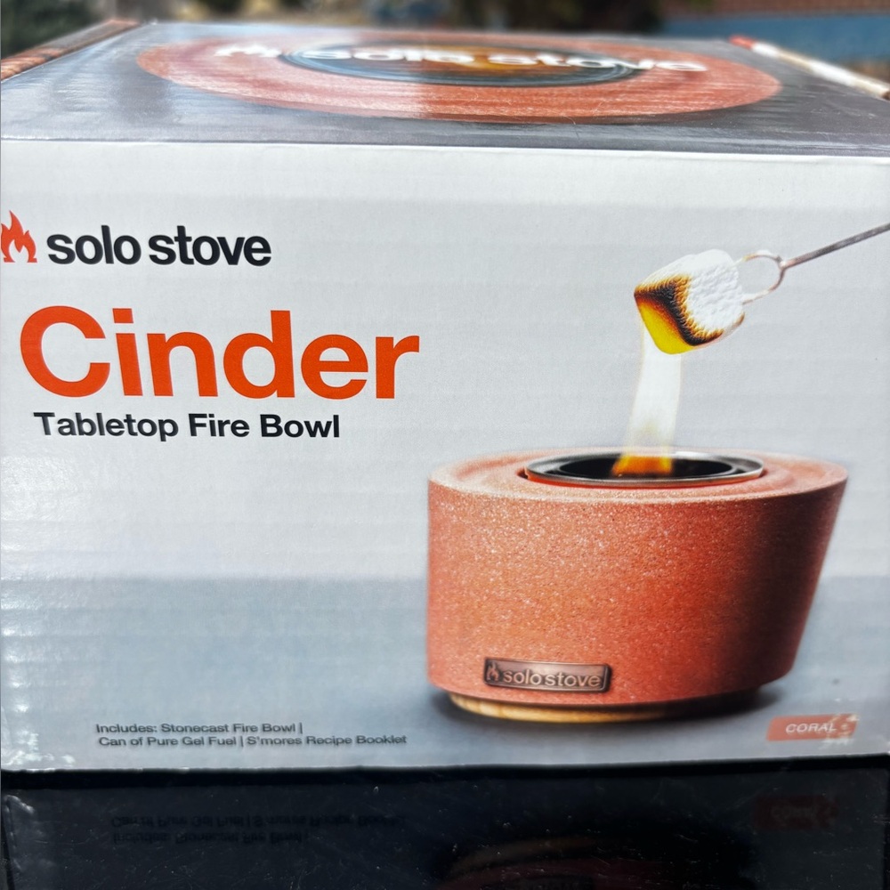 Solo Stove S'mores Roaster Solo Stove Coral Tabletop Fire Bowl 7.5in